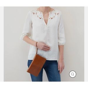 Hobo Evolve Wristlet leather